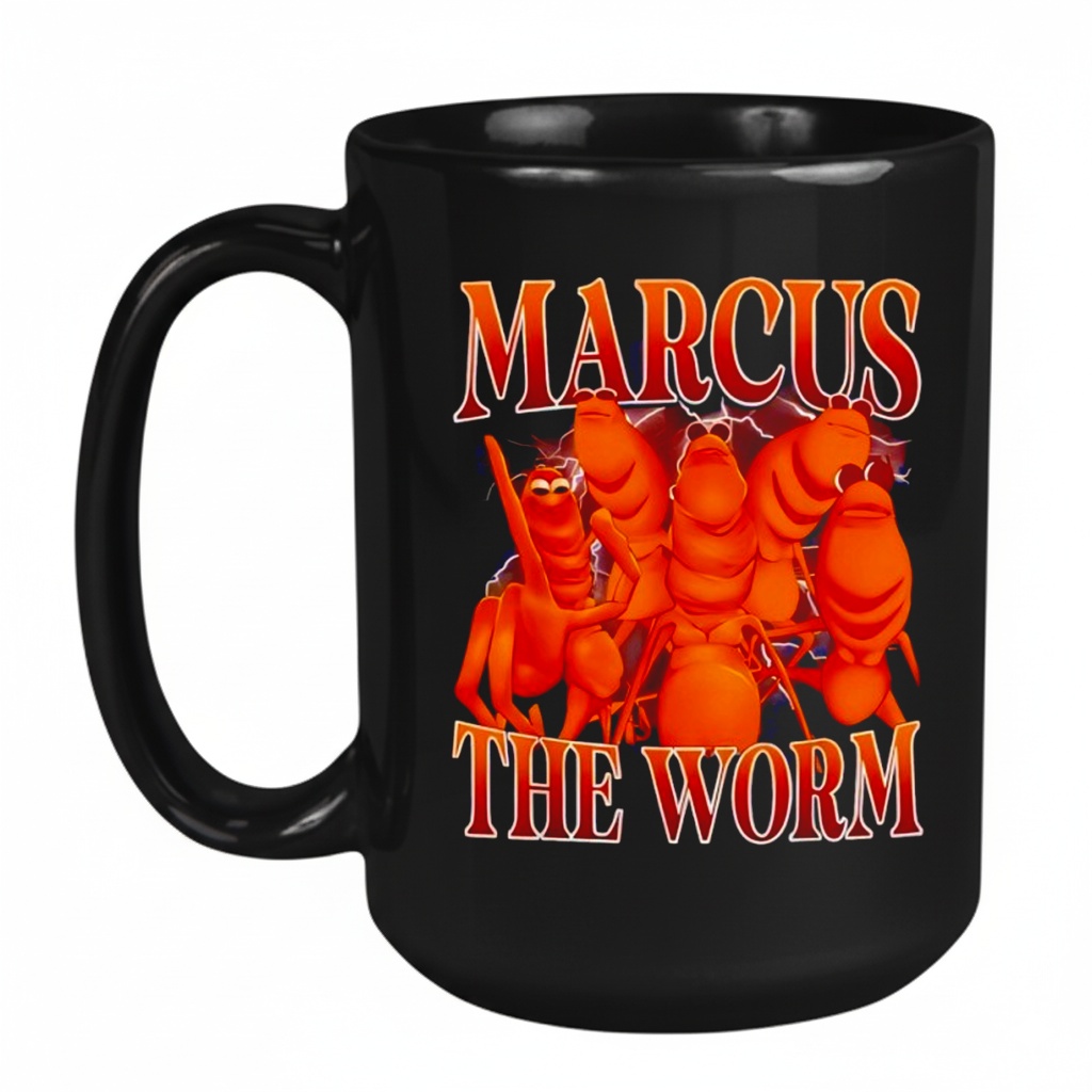 Marcus The Worm Meme Funny Retro 90s Shirt