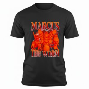 Marcus The Worm Meme Funny Retro 90s Shirt