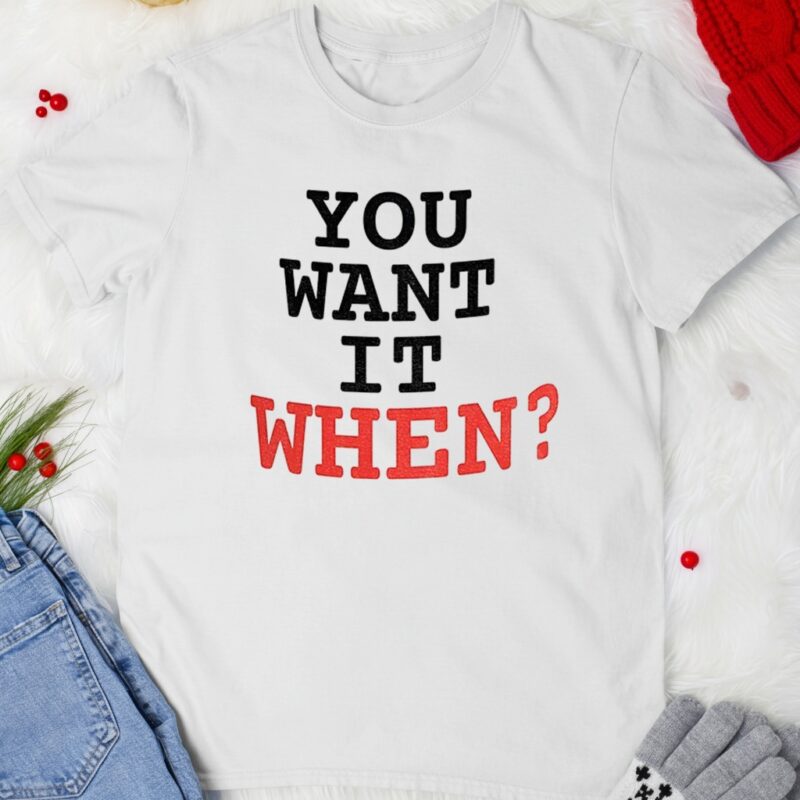 Zootopia Flash the Sloth you want it when_T-shirt