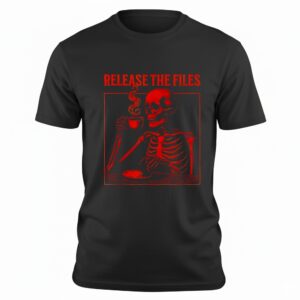 Skeleton Mug Coffee Release The Files Graphic Shirt