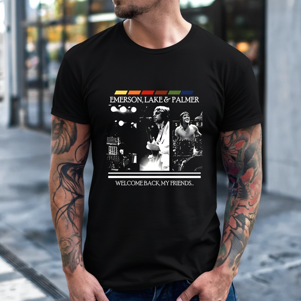 Emerson Lake and Palmer Welcome Back Friends shirt