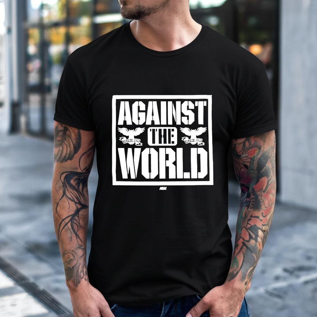 Gainst The World AEW shirt