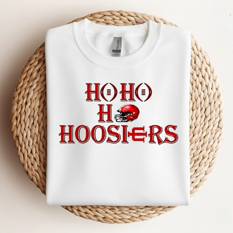 HoHo Ho Indiana Hoosiers 2025 National Championship_Crewneck Sweatshirt