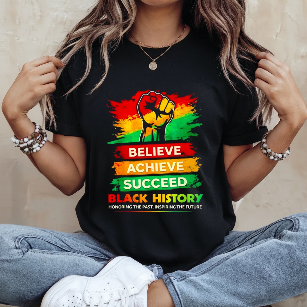 Honoring Past Inspiring Future Black History Month Shirt