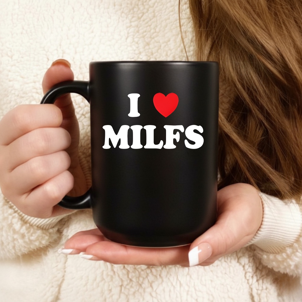 I Heart Milfs love T-shirt