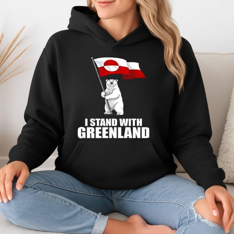 I stand with greenland_Hoodie