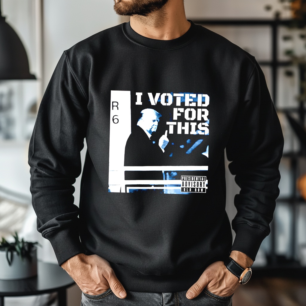 I Voted For This Trump Middle Finger shirt