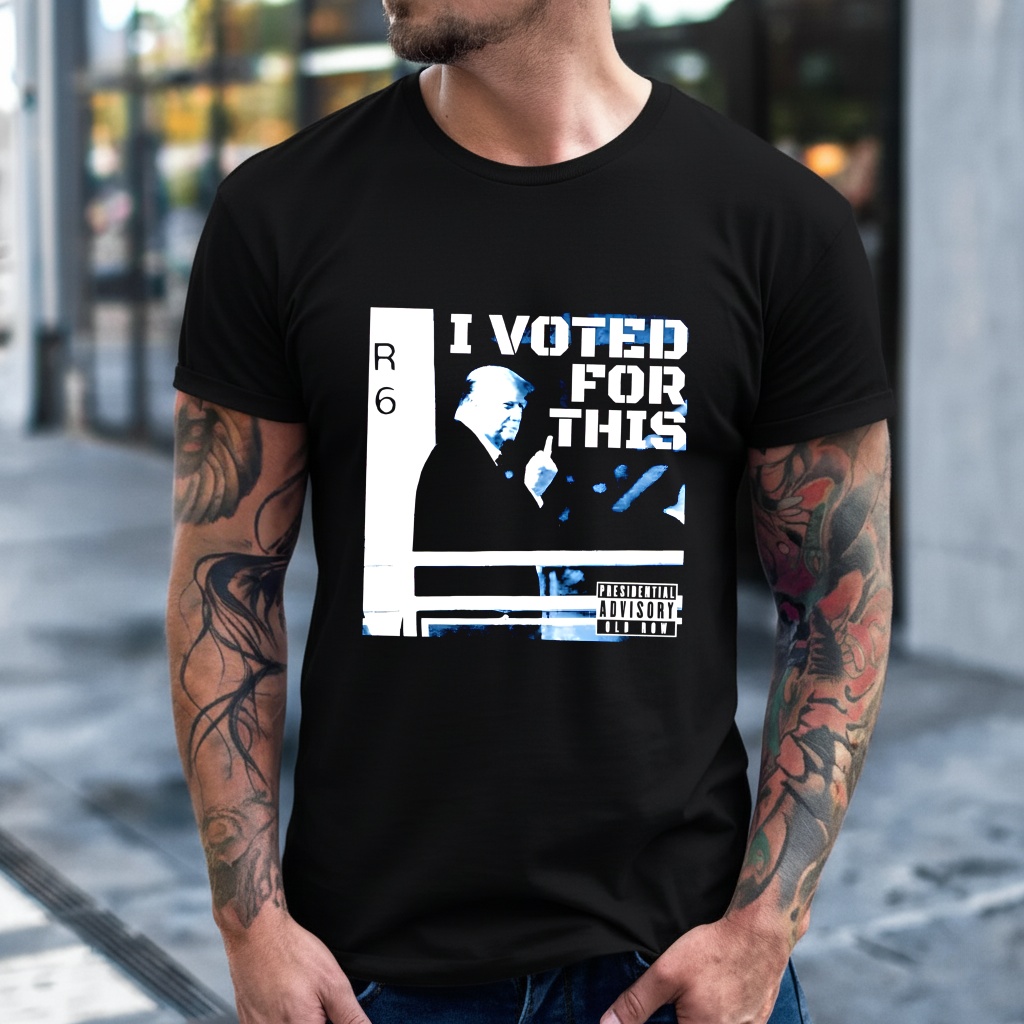 I Voted For This Trump Middle Finger shirt