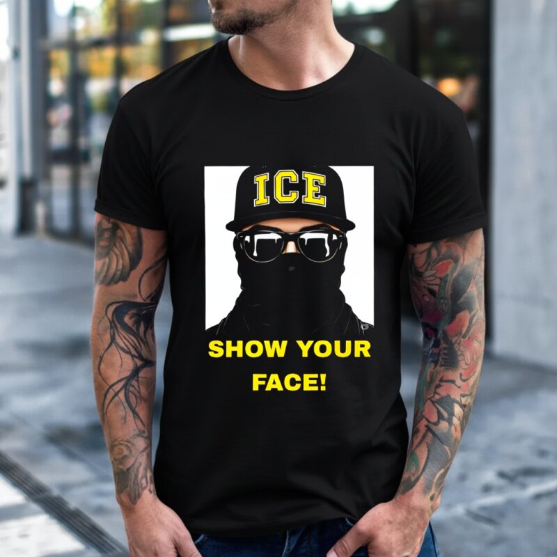 ICE show your face_T-Shirt