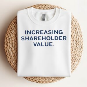 Increasing shareholder value letter_Crewneck Sweatshirt