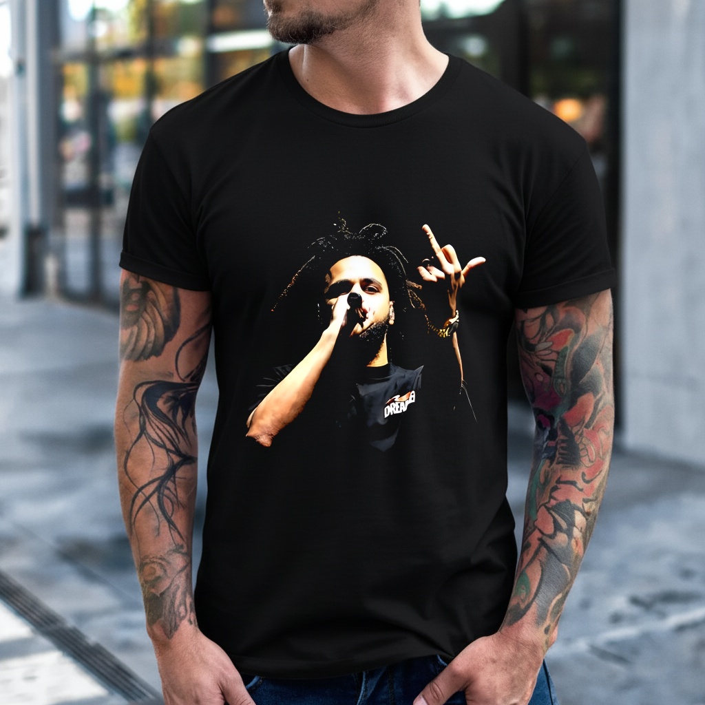 J. Cole Middle Finger Meme shirt