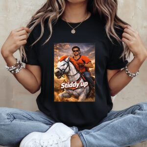 Jarrett Stidham stiddy up_Ladies T-Shirt