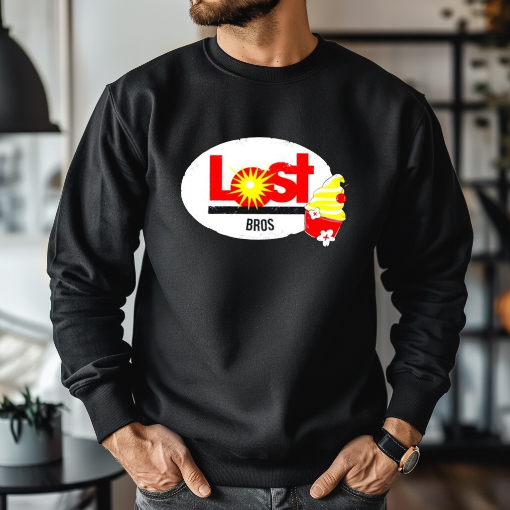 Lost Bros Pineapple Swirl shirt