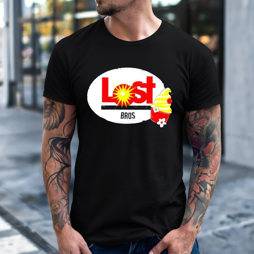 Lost Bros Pineapple Swirl shirt