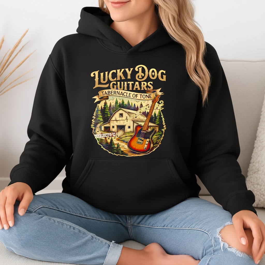 Lucky Dog Guitars “Tabernacle of Tone” shirt
