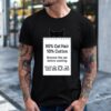 Made with Fur 90 percent cat hair 10 percent cotton shirt
