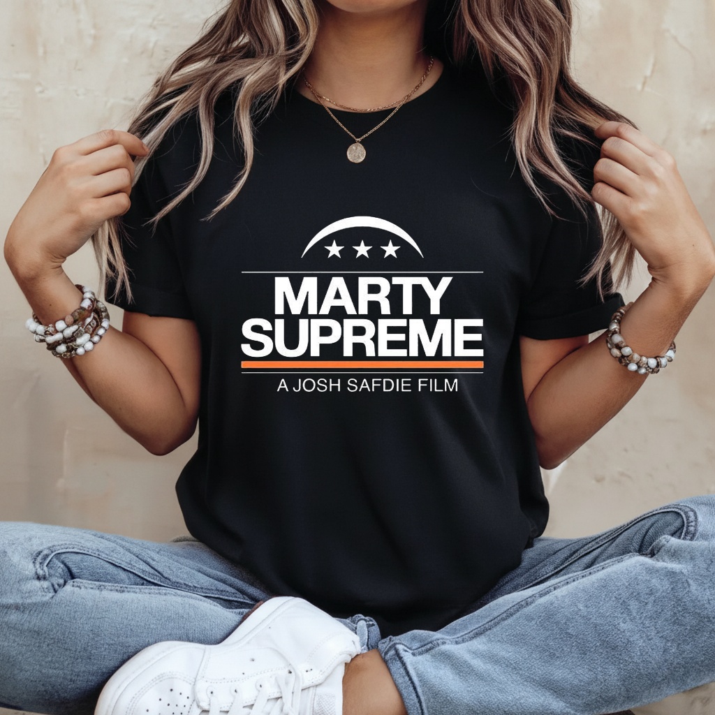 Marty Supreme Josh Safdie Film Shirt
