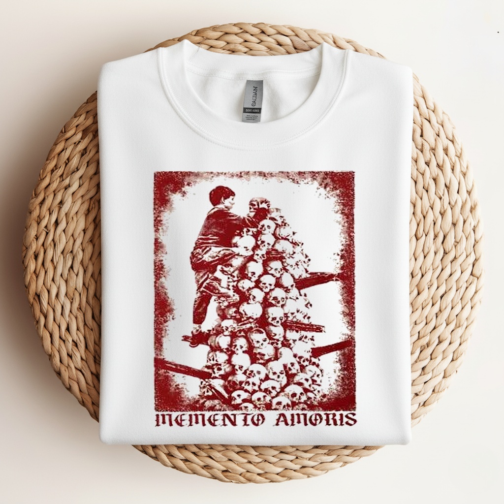 Memento Amoris Gothic Style Horror Shirt