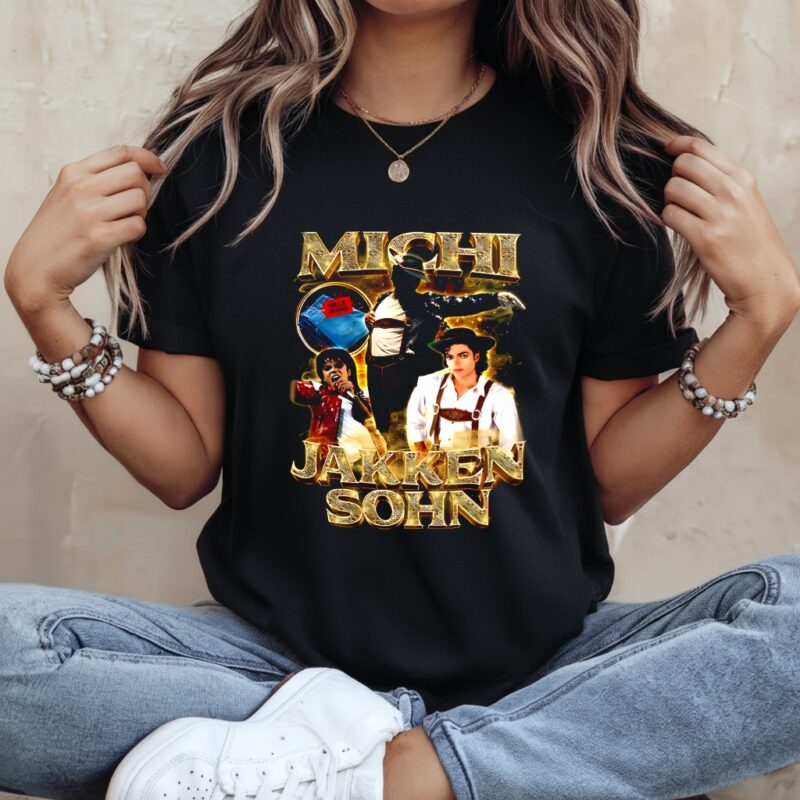 Michi Jakkensohn Billie jean graphic vintage_Ladies T-Shirt