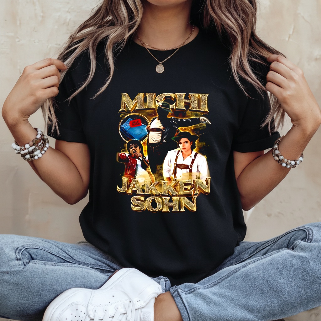 Michi Jakkensohn Billie Jean Graphic Vintage shirt