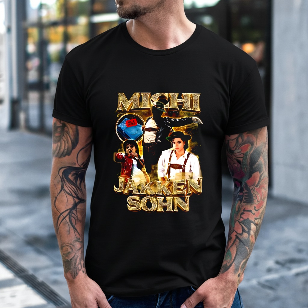 Michi Jakkensohn Billie Jean Graphic Vintage shirt