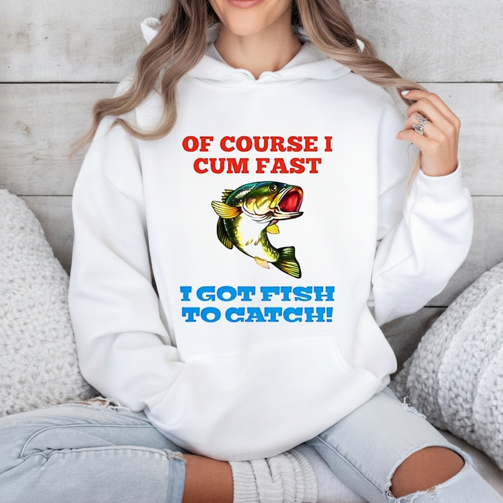 Of Course I Cum Fast I Got Fish To Catch Shirt