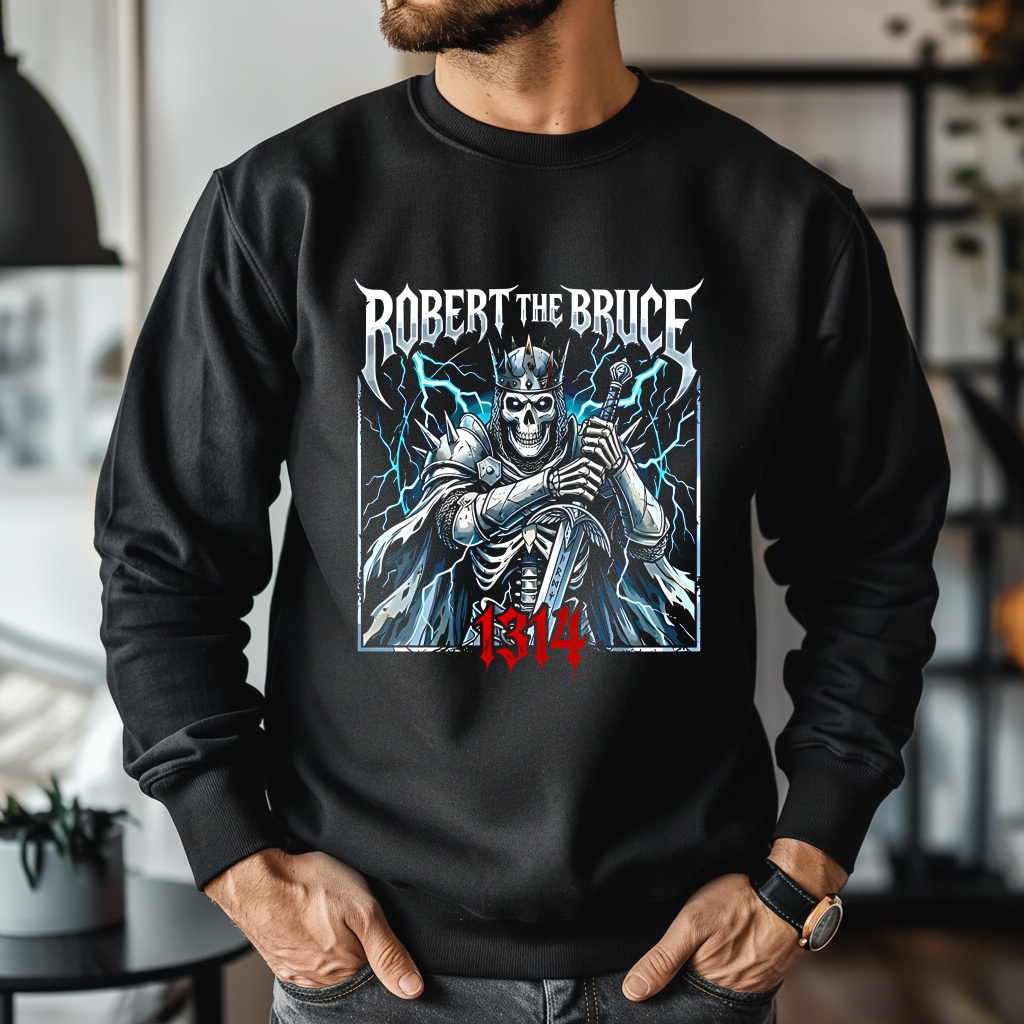 Robert the Bruce 1314 Scottish king shirt