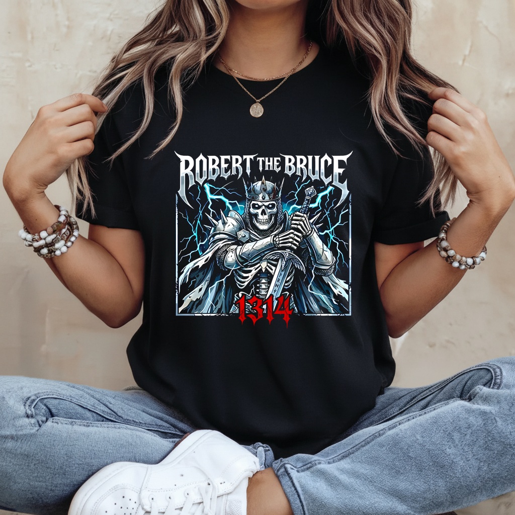 Robert the Bruce 1314 Scottish king shirt