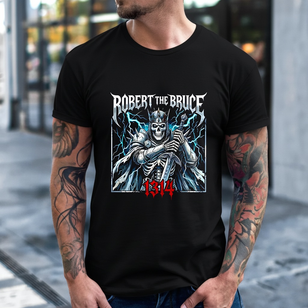 Robert the Bruce 1314 Scottish king shirt