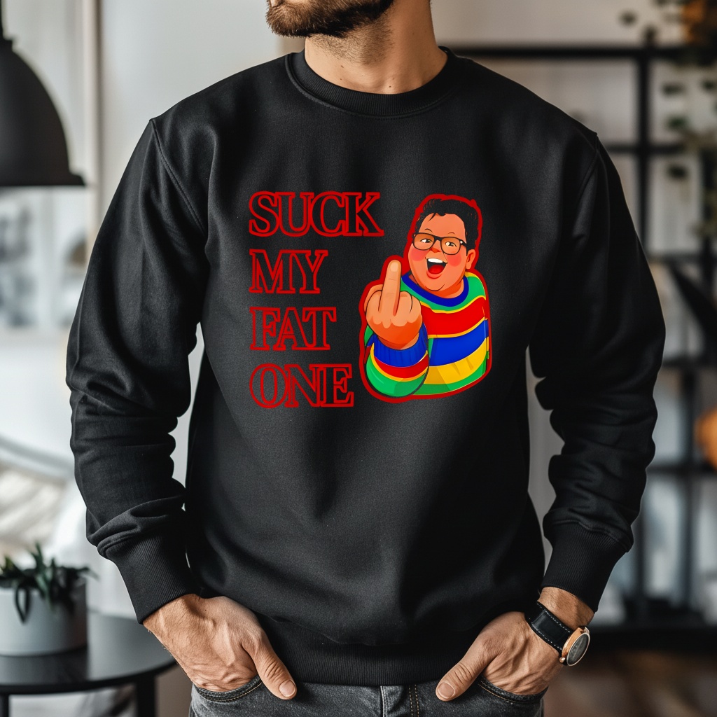 Suck My Fat One Retro Design shirt