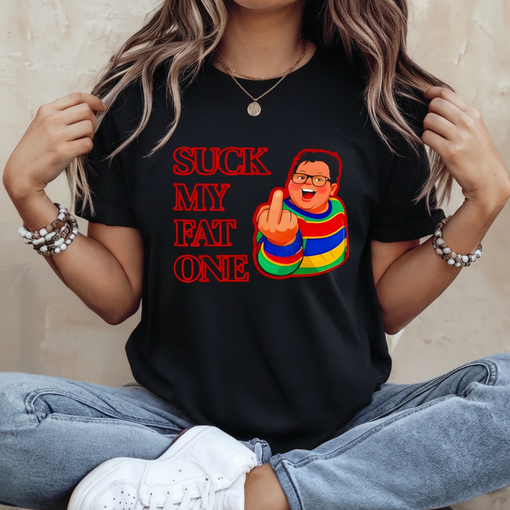 Suck My Fat One Retro Design shirt