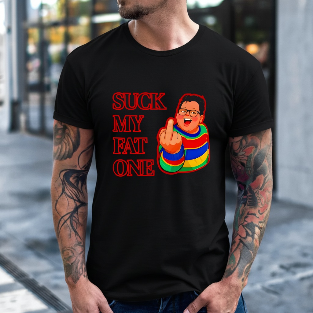 Suck My Fat One Retro Design shirt