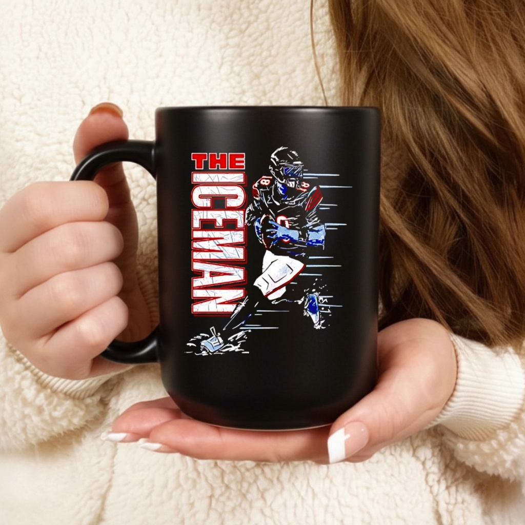 The Iceman Chicago Bear Player graphic shirt