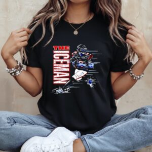 The Iceman Chicago Bear Player graphic_Ladies T-Shirt