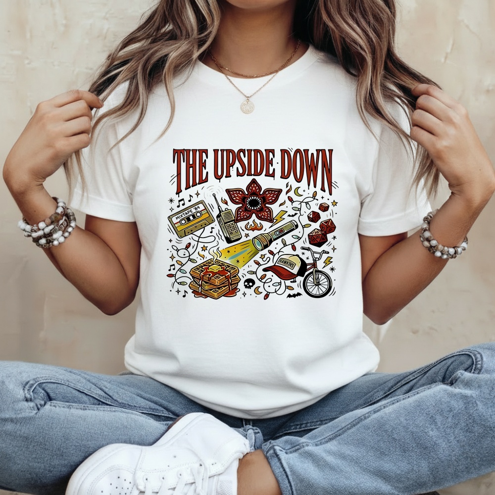 The Upside World Stranger Things T-shirt