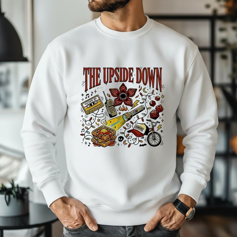 The Upside World Stranger Things T-shirt