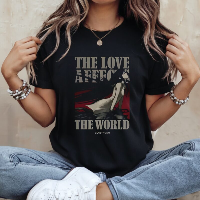 The love affects the world_Ladies T-Shirt