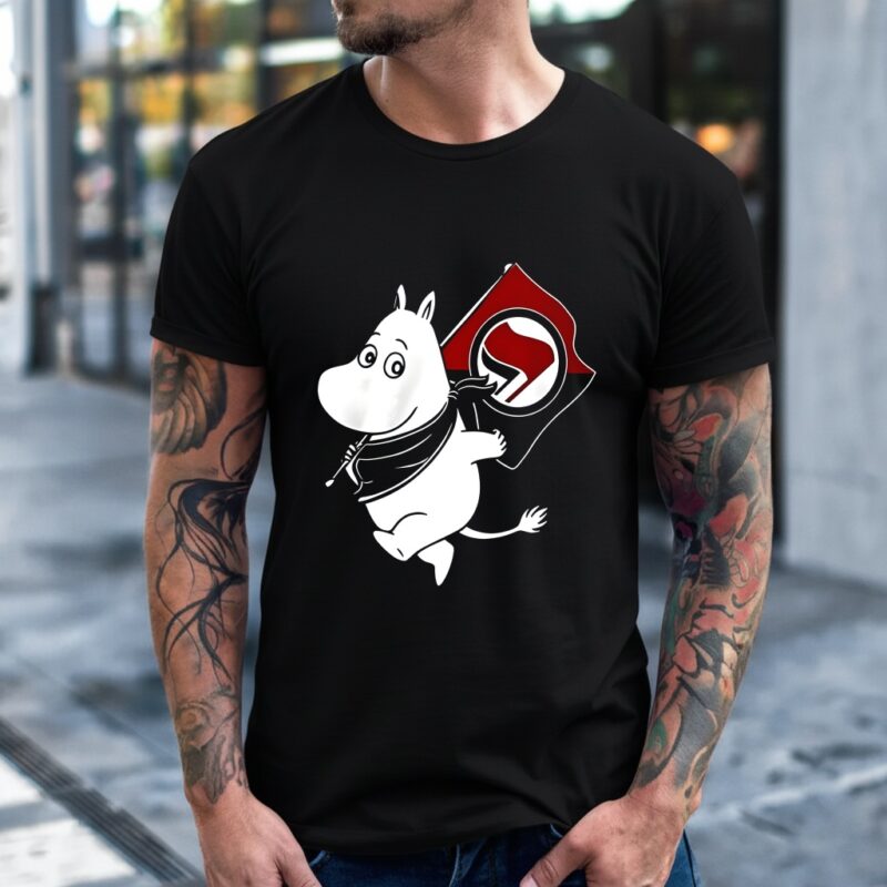 Tom Morello Antifa Moomin Anti Fascist_T-Shirt