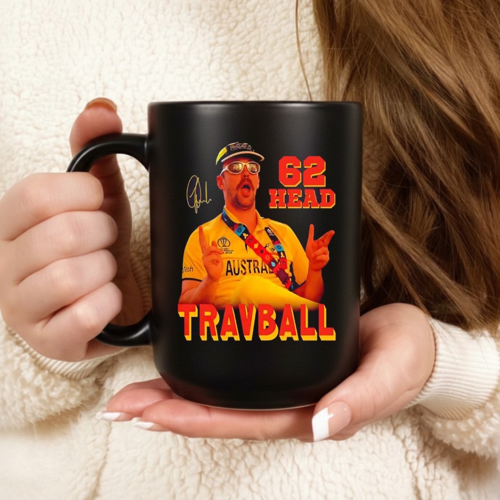 Travis Head Travball 62 signature shirt