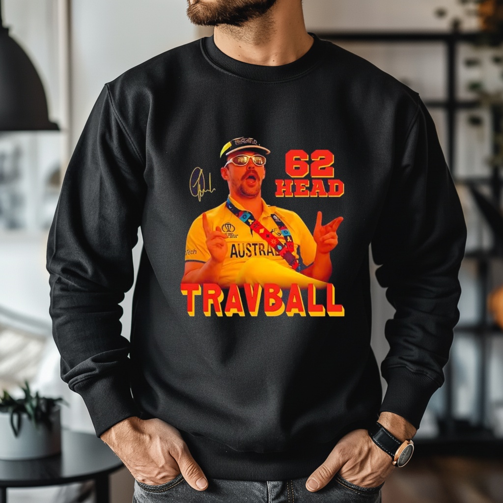 Travis Head Travball 62 signature shirt