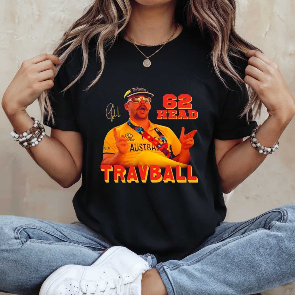 Travis Head Travball 62 signature shirt