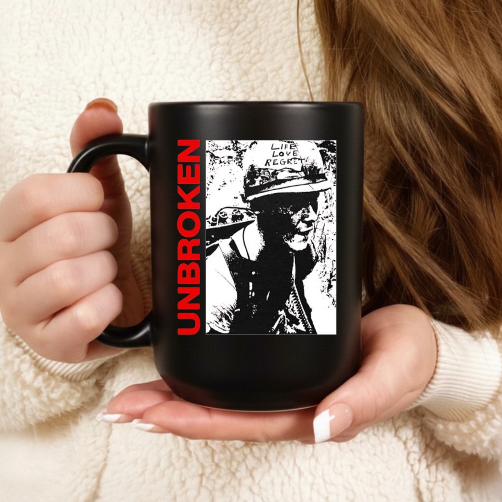 Unbroken Life. Love. Regret album cover shirt