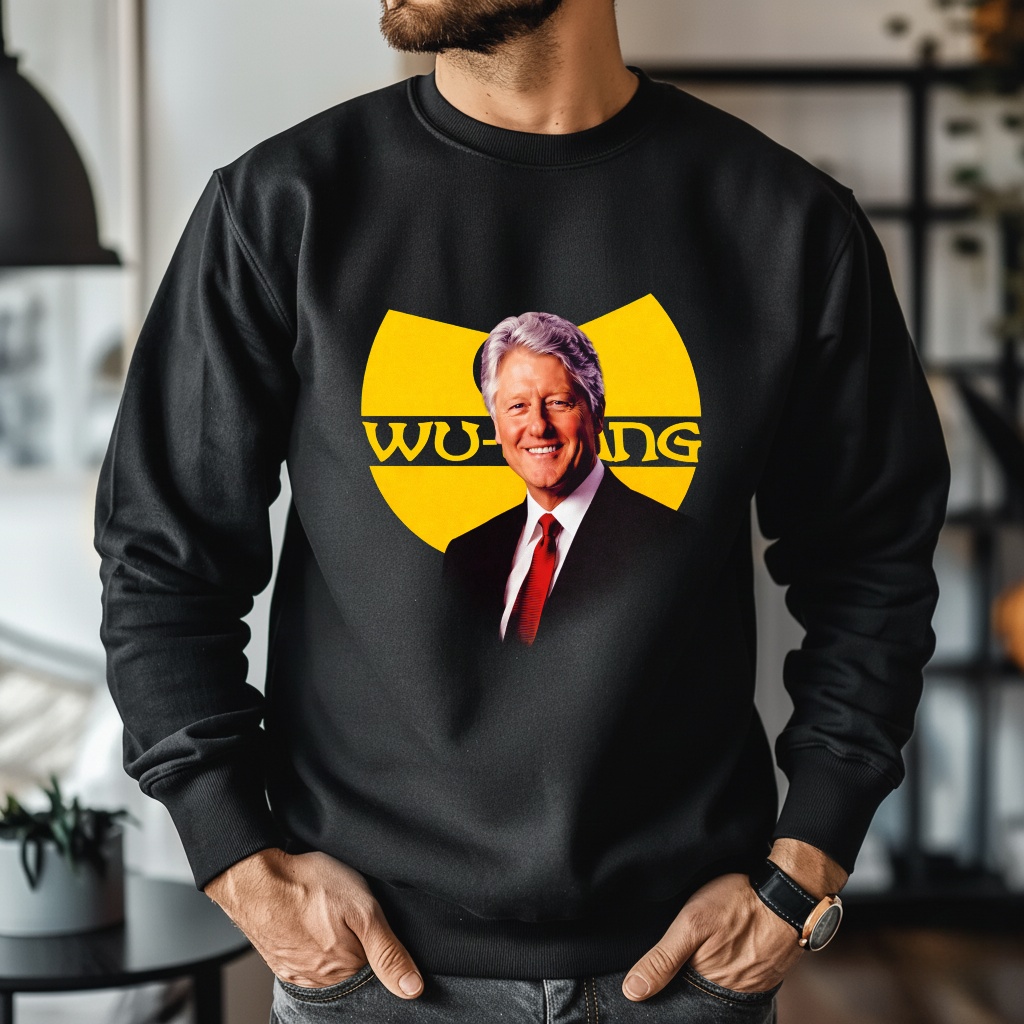 Wu-tang Bill Clinton graphic shirt