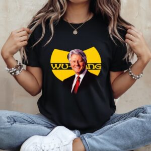 Wu-tang Bill Clinton graphic_Ladies T-Shirt